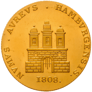 Hamburg Hamburg 2 ducat, 1808-1810 coin 1