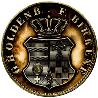 Oldenburg-Birkenfeld Oldenburg-Birkenfeld 1 silbergroschen, 1858 coin 1