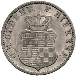 Oldenburg-Birkenfeld Oldenburg-Birkenfeld 2½ silbergroschen, 1858 coin 1