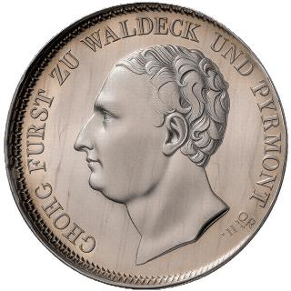Waldeck Waldeck 1 thaler, 1813 coin 1