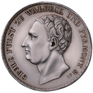 Waldeck Waldeck 1 thaler, 1813 coin 1