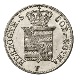 Saxe-Coburg and Gotha Saxe-Coburg and Gotha ½ groschen, 1851-1858 coin 1
