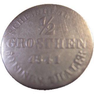 Saxe-Coburg and Gotha Saxe-Coburg and Gotha ½ groschen, 1841-1844 coin 2