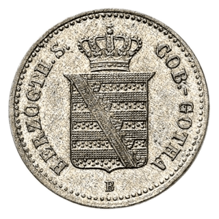 Saxe-Coburg and Gotha Saxe-Coburg and Gotha ½ groschen, 1868-1870 coin 1