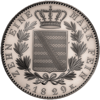 Saxe-Coburg and Gotha Saxe-Coburg and Gotha 1 thaler, 1829 coin 2