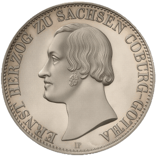 Saxe-Coburg and Gotha Saxe-Coburg and Gotha 1 thaler, 1846 coin 1