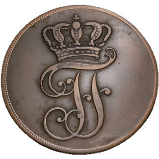 Mecklenburg-Schwerin Mecklenburg-Schwerin 2 pfennig, 1828-1831 coin 1