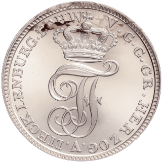 Mecklenburg-Schwerin Mecklenburg-Schwerin 1 sechsling, 1829 coin 1