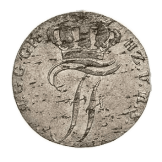 Mecklenburg-Schwerin Mecklenburg-Schwerin 1 schilling, 1826-1827 coin 1