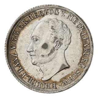 Mecklenburg-Schwerin Mecklenburg-Schwerin 4 schilling, 1828 coin 1