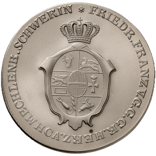 Mecklenburg-Schwerin Mecklenburg-Schwerin ⅔ thaler, 1825 coin 1