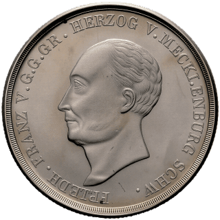 Mecklenburg-Schwerin Mecklenburg-Schwerin ⅔ thaler, 1828 coin 1