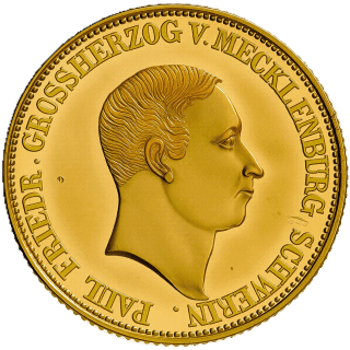 Mecklenburg-Schwerin Mecklenburg-Schwerin 5 thaler, 1840 coin 1