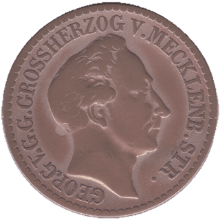 Mecklenburg-Strelitz Mecklenburg-Strelitz 4 schilling, 1846-1849 coin 1