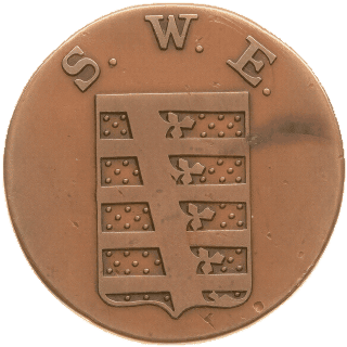 Saxe-Weimar-Eisenach Saxe-Weimar-Eisenach 3 pfennig, 1830 coin 1