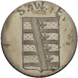 Saxe-Weimar-Eisenach Saxe-Weimar-Eisenach 1/24 thaler, 1830 coin 1