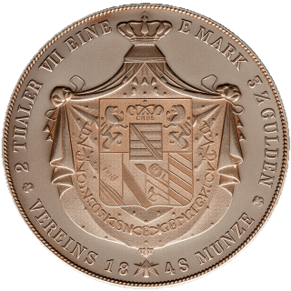 Saxe-Weimar-Eisenach Saxe-Weimar-Eisenach 2 thaler, 1840-1848 coin 2