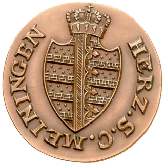 Saxe-Meiningen Saxe-Meiningen 1 heller, 1814 coin 1