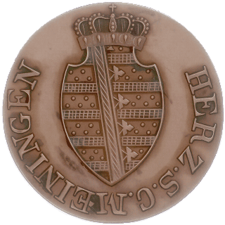 Saxe-Meiningen Saxe-Meiningen 1 pfennig, 1818 coin 1