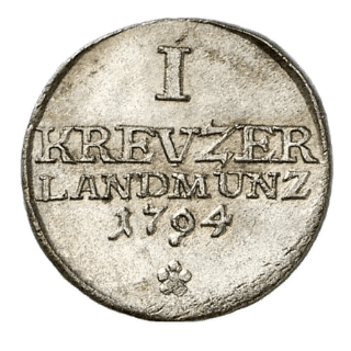 Saxe-Meiningen Saxe-Meiningen 1 kreuzer, 1786-1794 coin 2