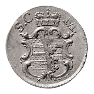 Saxe-Meiningen Saxe-Meiningen 1 kreuzer, 1794 coin 1
