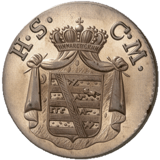 Saxe-Meiningen Saxe-Meiningen 1 kreuzer, 1812 coin 1
