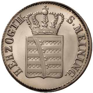 Saxe-Meiningen Saxe-Meiningen 1 kreuzer, 1839 coin 1