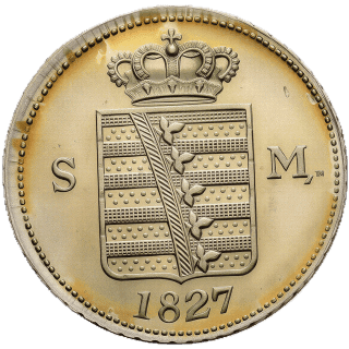 Saxe-Meiningen Saxe-Meiningen 6 kreuzer, 1826-1829 coin 1