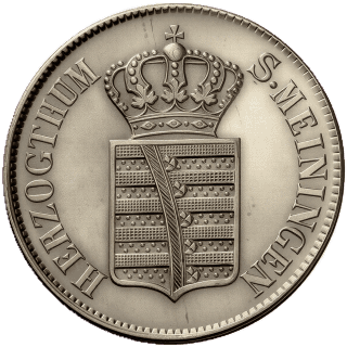 Saxe-Meiningen Saxe-Meiningen 6 kreuzer, 1840 coin 1
