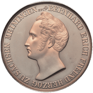 Saxe-Meiningen Saxe-Meiningen 1 gulden, 1829 coin 1