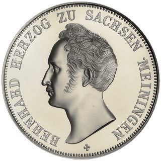 Saxe-Meiningen Saxe-Meiningen 1 gulden, 1838-1841 coin 1
