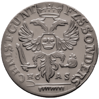 Schwarzburg-Sondershausen Schwarzburg-Sondershausen 1/24 thaler, 1763 coin 1