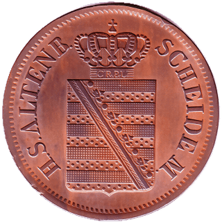Saxe-Altenburg Saxe-Altenburg 2 pfennig, 1841 coin 1