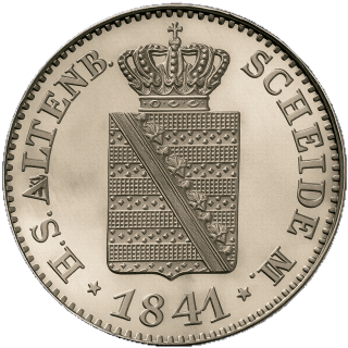 Saxe-Altenburg Saxe-Altenburg 5 pfennig, 1841-1842 coin 1