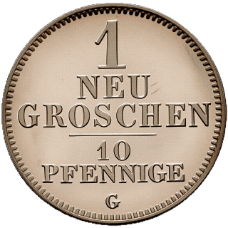 Saxe-Altenburg Saxe-Altenburg 10 pfennig, 1841-1842 coin 2