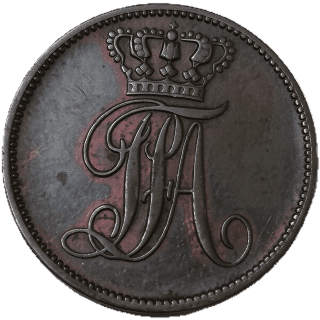 Oldenburg Oldenburg 1 schwaren, 1846 coin 1