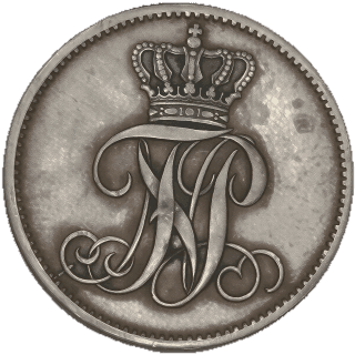 Oldenburg Oldenburg 1 schwaren, 1854-1856 coin 1