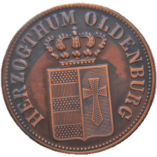 Oldenburg Oldenburg ½ grote, 1846 coin 1