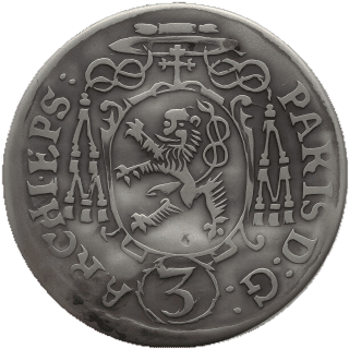 Salzburg Salzburg 3 kreuzer, 1653 coin 1